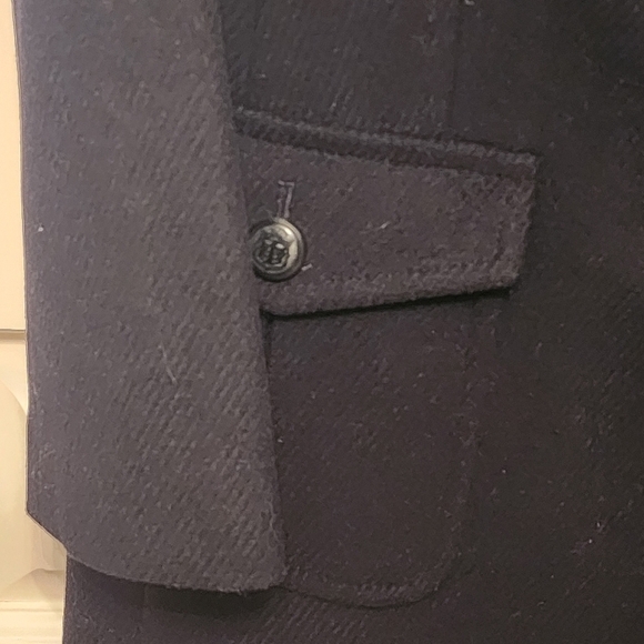 Talbots Black Pea Coats - Picture 3 of 9